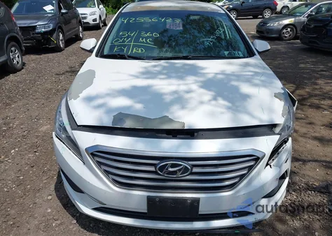 2016 Hyundai Sonata Se from USA, damaged, VIN 5NPE24AF0GH423555